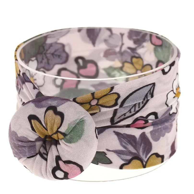 Toddler Girls Kids Baby Big Bow Hairband Headband Stretch Doughnut Head Wrap Headwear barettes 30N08 (18)