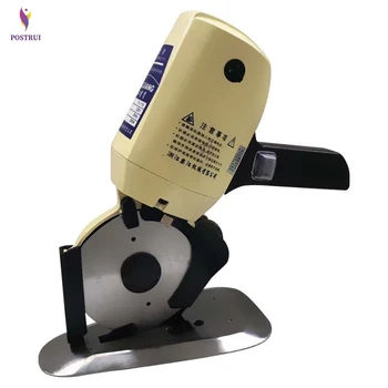 YJ-110 round knife electric scissors cutting machine vertical push type cloth cutting machine 
YJ-110 round knife electric scissors cutting machine vertical push type cloth cutting machine