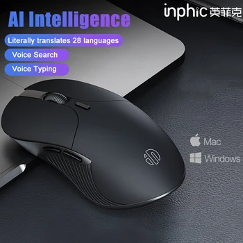 inphic PS6 Wireless Voice Mouse Intelligent AI Voice Typing Mouse Multilingual IFlytek Identification
inphic PS6 Wireless Voice Mouse Intelligent AI Voice Typing Mouse Multilingual IFlytek Identification