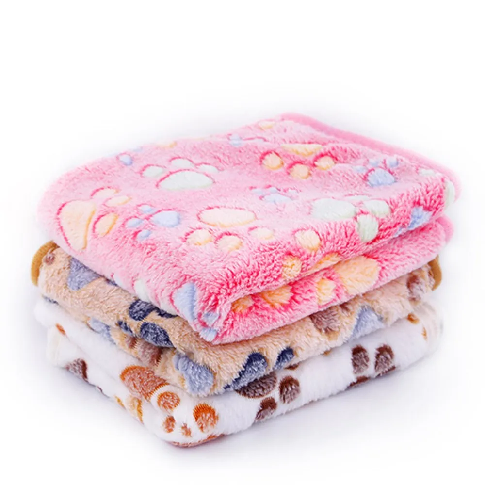 Cute Pet Small Warm Blanket Paw Print Dog Cat Hamsters Puppy Fleece Soft Beds Mat Cushion Pad
Cute Pet Small Warm Blanket Paw Print Dog Cat Hamsters Puppy Fleece Soft Beds Mat Cushion Pad