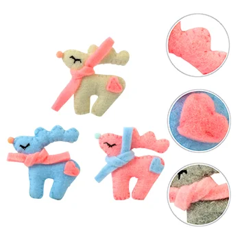 3pcs Adorable Decorative Durable DIY Funny Soft Pendants for Tree Kids Party Christmas 
3pcs Adorable Decorative Durable DIY Funny Soft Pendants for Tree Kids Party Christmas