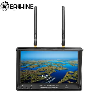 Eachine LCD5802D 5802 5.8G 40CH 7 Inch FPV Monitor with DVR Build-in Battery For FPV Multicopter RC Drone Airplane Long Range
Eachine LCD5802D 5802 5.8G 40CH 7 Inch FPV Monitor with DVR Build-in Battery For FPV Multicopter RC Drone Airplane Long Range