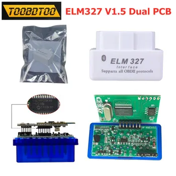 Super Mini ELM327 Firmware V1.5 Supports Most Standard OBD-II Protocols ELM 327 Bluetooth 1.5 Diagnostic Scanner Interface
Super Mini ELM327 Firmware V1.5 Supports Most Standard OBD-II Protocols ELM 327 Bluetooth 1.5 Diagnostic Scanner Interface