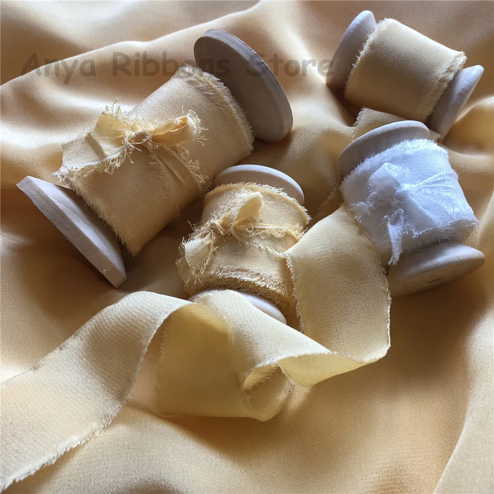ins style 25mm 50mm 5mts/roll(woodenspools)100% Pure Silk Frayed Edge Ribbon for wedding packaging pure silk ribbon
ins style 25mm 50mm 5mts/roll(woodenspools)100% Pure Silk Frayed Edge Ribbon for wedding packaging pure silk ribbon