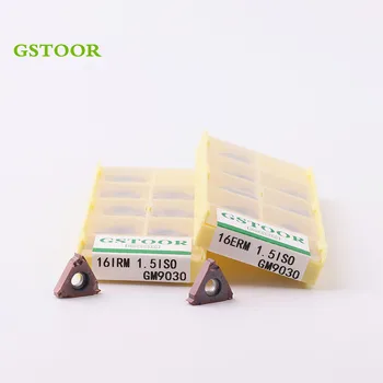 10PCS 16ER IR M 1.0ISO 1.5ISO Lathe Tools Cutter CNC Thread Turning Tool Cutting Carbide Inserts For Processing Stainless
10PCS 16ER IR M 1.0ISO 1.5ISO Lathe Tools Cutter CNC Thread Turning Tool Cutting Carbide Inserts For Processing Stainless