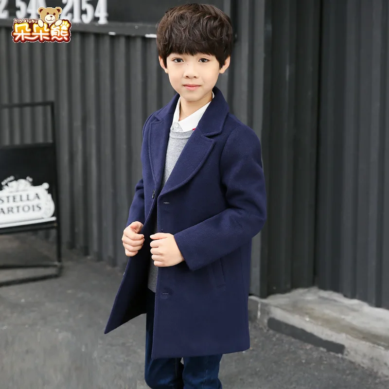 BOY'S Autumn Clothing Woolen Woolen Cloth Coat 2019 New Style Korean-style Solid Color Single-Breasted Child Thin Baby Child
BOY'S Autumn Clothing Woolen Woolen Cloth Coat 2019 New Style Korean-style Solid Color Single-Breasted Child Thin Baby Child