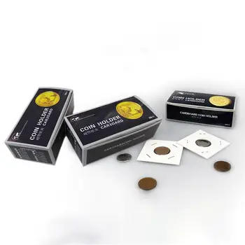 100Pcs/Set Cardboard Display Storage Holder Collection Supplies for 40x40mm Coin
100Pcs/Set Cardboard Display Storage Holder Collection Supplies for 40x40mm Coin