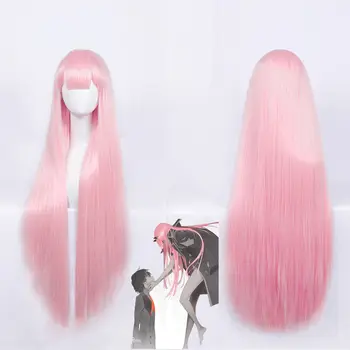 New Arrival DARLING in the FRANXX 02 Cosplay Wigs Zero Two Wigs 100cm Long Pink Synthetic Hair Cosplay Wig props
New Arrival DARLING in the FRANXX 02 Cosplay Wigs Zero Two Wigs 100cm Long Pink Synthetic Hair Cosplay Wig props