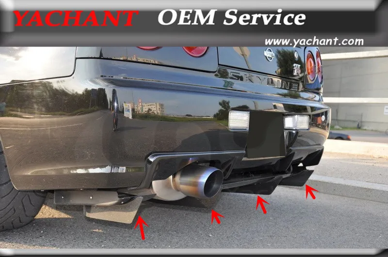 Плавники диффузора заднего бампера из углеродного волокна для автомобильного стайлинга, подходят для 1999-2002 Skyline R34 GTR NI Style, задние диффузорные плавники
Плавники диффузора заднего бампера из углеродного волокна для автомобильного стайлинга, подходят для 1999-2002 Skyline R34 GTR NI Style, задние диффузорные плавники