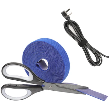 5 Meters Nylon Cable Ties Power Wire Loop Tape Multifunction Nylon Straps Fastener Reusable Magic Tape
5 Meters Nylon Cable Ties Power Wire Loop Tape Multifunction Nylon Straps Fastener Reusable Magic Tape