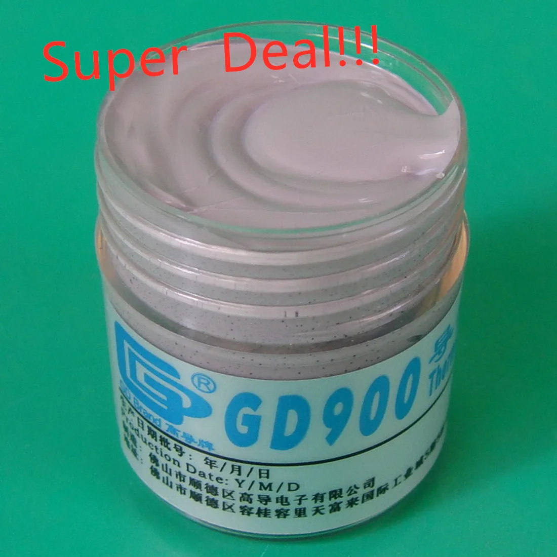 NOYOKERE Thermal Conductive Grease Paste Silicone GD900 Heatsink Compound Net Weight 30 Grams High Performance For CPU
NOYOKERE Thermal Conductive Grease Paste Silicone GD900 Heatsink Compound Net Weight 30 Grams High Performance For CPU