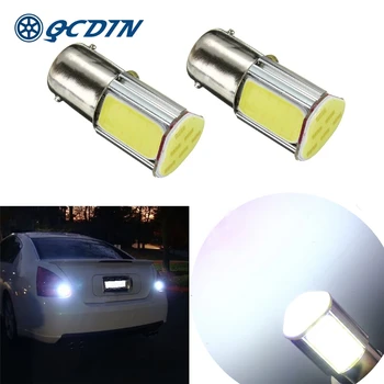 QCDIN 2 x White 1156 G18 Ba15s 4 COB LED 5W Turn Signal Rear Light Car Bulb Lamp 12V DC White LED Turn Signal Light
QCDIN 2 x White 1156 G18 Ba15s 4 COB LED 5W Turn Signal Rear Light Car Bulb Lamp 12V DC White LED Turn Signal Light