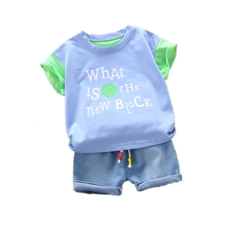 2020 New Summer Children Fashion Clothing Baby Boys Girls Letter T Shirt Shorts 2Pcs/sets Kids Infant Clothes Toddler Tracksuit
2020 New Summer Children Fashion Clothing Baby Boys Girls Letter T Shirt Shorts 2Pcs/sets Kids Infant Clothes Toddler Tracksuit