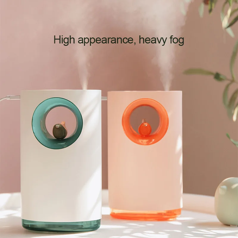 400ML Creative Music Humidifier USB Ultrasonic Aroma Diffuser Cute Bird Humidifier Night Light Home Office Mute Car Air Purifier
400ML Creative Music Humidifier USB Ultrasonic Aroma Diffuser Cute Bird Humidifier Night Light Home Office Mute Car Air Purifier