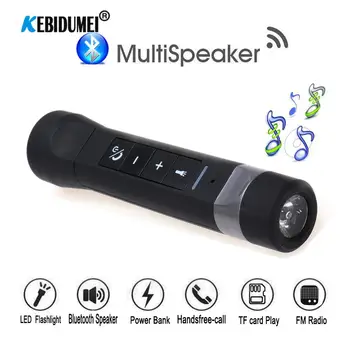 Mini Bluetooth FM Radio Mp3 Player Speaker TF Card Handsfree Kit Power Bank LED Flashlight for Car Riding Cycling Camp Outdoor
Mini Bluetooth FM Radio Mp3 Player Speaker TF Card Handsfree Kit Power Bank LED Flashlight for Car Riding Cycling Camp Outdoor