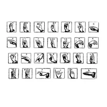 26 Letter Sign Language Clear Stamps Mini Fingerspelling Finger Language Transparent Stamps
26 Letter Sign Language Clear Stamps Mini Fingerspelling Finger Language Transparent Stamps