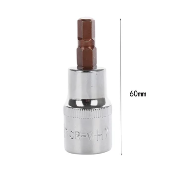 6mm 1/2 Inch Hex Socket Adapter Allen Key Spline Bits Hex Socket Universal Head for Torque Spanner Mini Ratchet Socket Wrench
6mm 1/2 Inch Hex Socket Adapter Allen Key Spline Bits Hex Socket Universal Head for Torque Spanner Mini Ratchet Socket Wrench