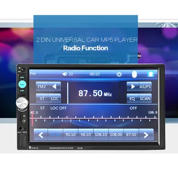 7 Inch HD Double DIN Car Stereo Radio Touch Screen Multimedia MP5 Player FM bluetooth TF USB with Rear Camera
7 Inch HD Double DIN Car Stereo Radio Touch Screen Multimedia MP5 Player FM bluetooth TF USB with Rear Camera
