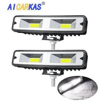 AICARKAS LED Work Light Bar 6 inch 15W 6500K LED Work Lamp Daytime Running Light for SUV 4X4 Off Road Fog Light LED Bar 12V 24V
AICARKAS LED Work Light Bar 6 inch 15W 6500K LED Work Lamp Daytime Running Light for SUV 4X4 Off Road Fog Light LED Bar 12V 24V