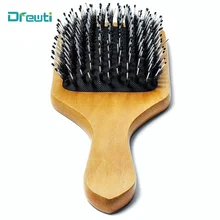 

10Pcs Wholesale Boar Bristle Larger Paddle Hair Brushes or Nylon Mixed Bristles Bulk for Barber Shop Online Seller Salon DREWTI