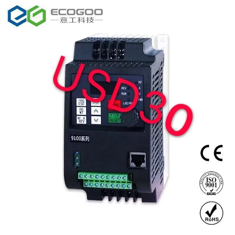 2.2kw 4kw 5.5kw VFD Frequency Inverter 3Phase Input 3Phase Triphase Output Motor Speed Control Frequency Drive Converter 50/60Hz
2.2kw 4kw 5.5kw VFD Frequency Inverter 3Phase Input 3Phase Triphase Output Motor Speed Control Frequency Drive Converter 50/60Hz