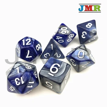 Dark Blue X Grey Color with Withe Number Playing Game for Dnd Different Color Effect Rpg Game Dice for Board Game,tabletop Game
Dark Blue X Grey Color with Withe Number Playing Game for Dnd Different Color Effect Rpg Game Dice for Board Game,tabletop Game
