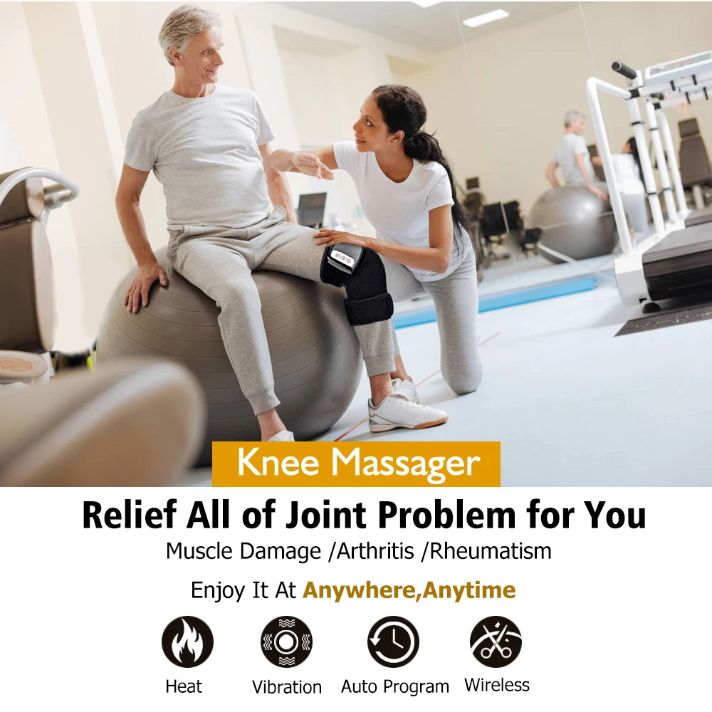 Heated Knee Compression Massager
