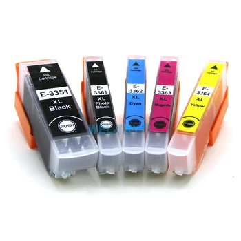 T3351 T3361 T3362 T3363 T3364 ink cartridge for EPSON XP530 630 635 830 540 640 645 900 7100,full ink with chips, T33XL 33XL
T3351 T3361 T3362 T3363 T3364 ink cartridge for EPSON XP530 630 635 830 540 640 645 900 7100,full ink with chips, T33XL 33XL