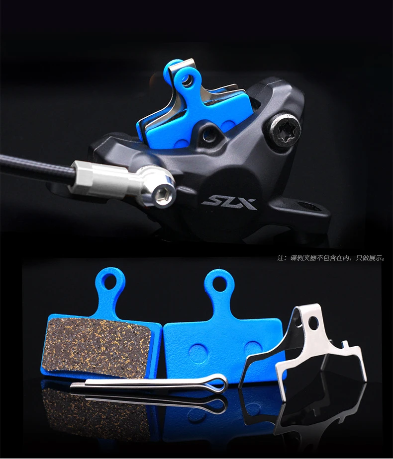 1 Pairs Semi-metal Bicycle Disc Brake Pads MTB Mountain Cycling Bike Brake Pads Bike Accessories For SHIMANO B01S SRAM M446 355 1 Pairs Semi-metal Bicycle Disc Brake Pads MTB Mountain Cycling Bike Brake Pads Bike Accessories For SHIMANO B01S SRAM M446 355