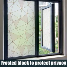 Nordic Pattern Window Frosted Glass Sticker Opaque Toilet Anti-lighting Bathroom Film Anti-peep Shading Window Paper For Office
Nordic Pattern Window Frosted Glass Sticker Opaque Toilet Anti-lighting Bathroom Film Anti-peep Shading Window Paper For Office