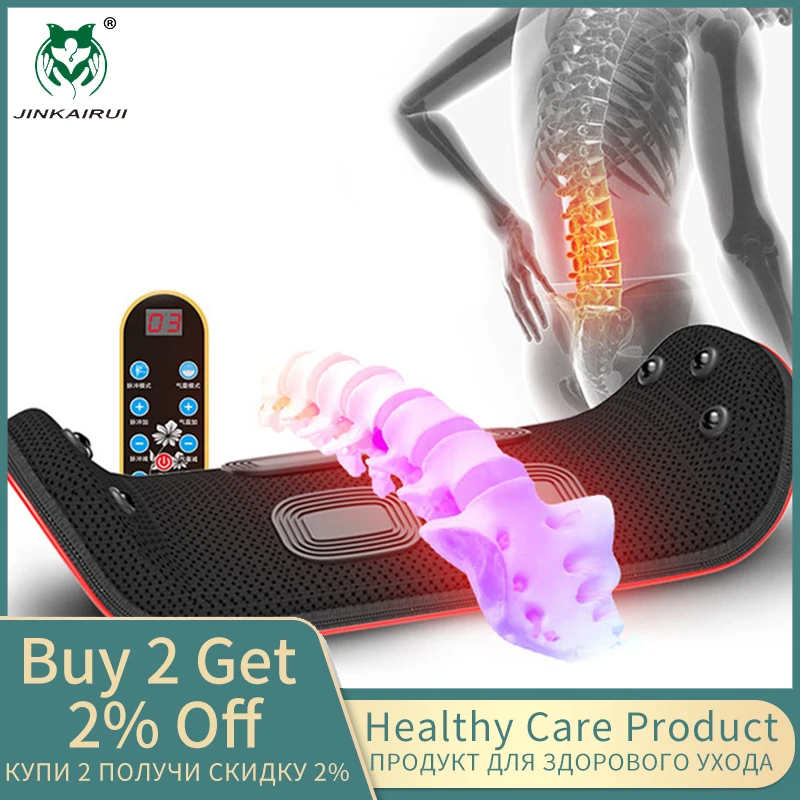 Jinkairui Electric Lumbar Traction Device Dual Care Waist Back Massager Heating Vibration Spine Support Waist Relieve Fatigue
Jinkairui Electric Lumbar Traction Device Dual Care Waist Back Massager Heating Vibration Spine Support Waist Relieve Fatigue