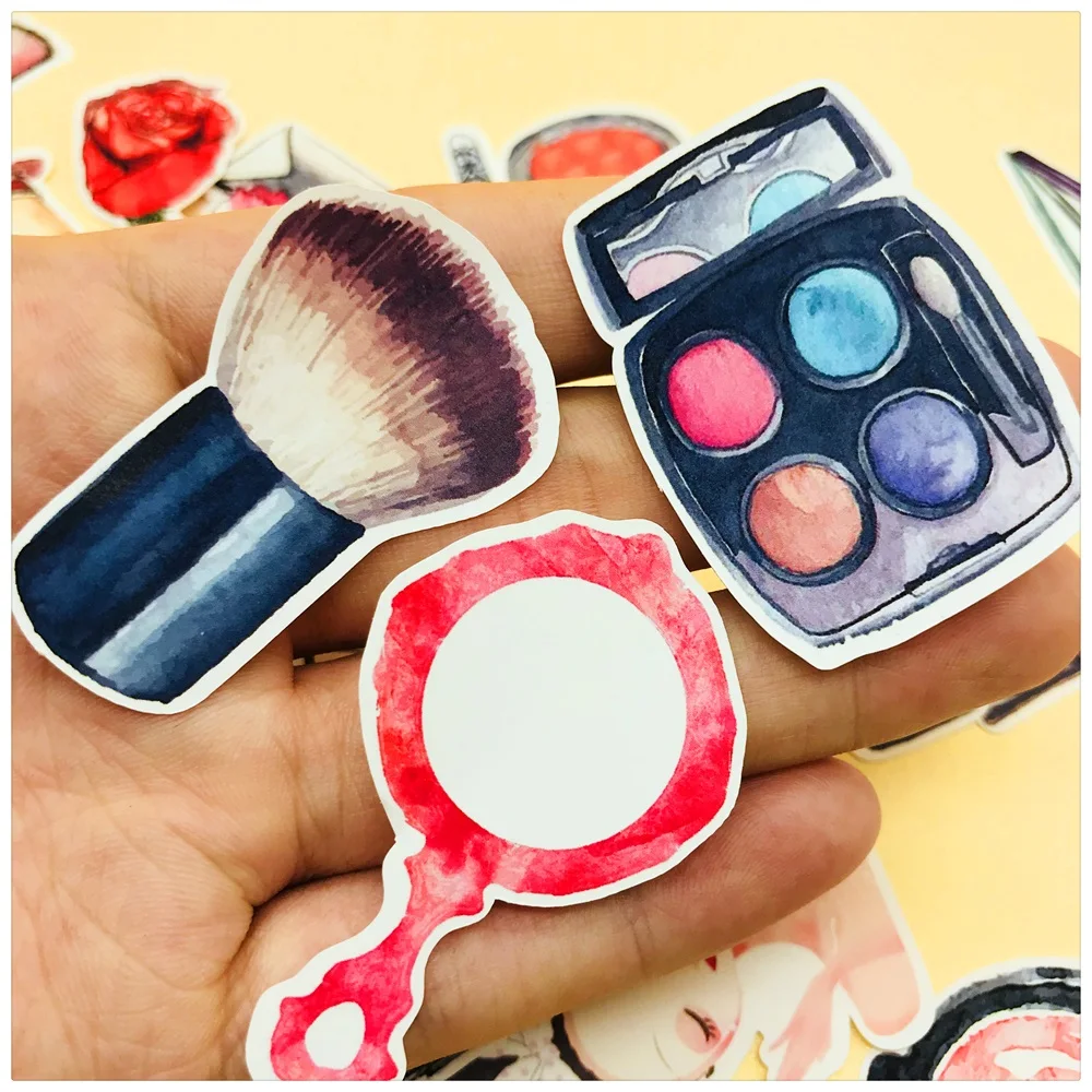 37Pcs/Pack Fashion Makeup Cosmetics Lipstick Sticker DIY Craft Scrapbooking Album Junk Journal Planner Decorative Stickers
37Pcs/Pack Fashion Makeup Cosmetics Lipstick Sticker DIY Craft Scrapbooking Album Junk Journal Planner Decorative Stickers