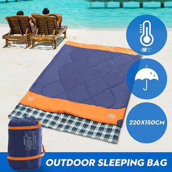 3 in 1 Outdoor Camping Sleeping Bag Ultralight 2 Person Envelope Lovers Sleeping Bag Spring Autumn (185+35)*150cm
3 in 1 Outdoor Camping Sleeping Bag Ultralight 2 Person Envelope Lovers Sleeping Bag Spring Autumn (185+35)*150cm