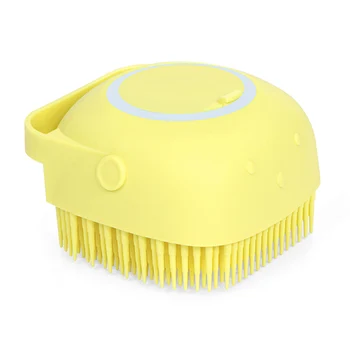 Dog Groom Brush Pet Bath Comb Brush Massage Silicone Comb with Handle for Pet Cat and Dogs FPing
Dog Groom Brush Pet Bath Comb Brush Massage Silicone Comb with Handle for Pet Cat and Dogs FPing