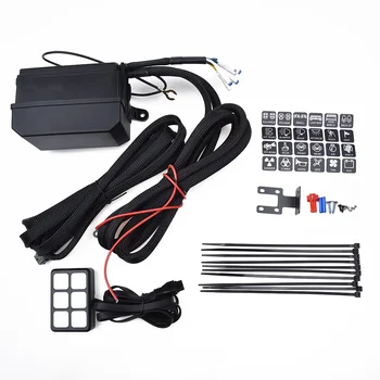 6 Gang Switch Panel LED Work Light Bar Electronic Relay Circuit Control System New And High Quality
6 Gang Switch Panel LED Work Light Bar Electronic Relay Circuit Control System New And High Quality