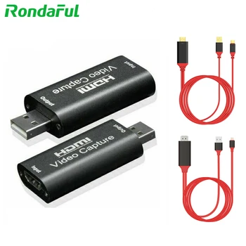 placa de video HDMI to USB Video Capture Card Audio Capture streaming Adapter for 1080P Recorder Game scheda Video Streamer
placa de video HDMI to USB Video Capture Card Audio Capture streaming Adapter for 1080P Recorder Game scheda Video Streamer