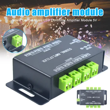 LED Music Amplifier 5V Controller Signal Repeater Portable for WS2812B WS2811 1903 LHB99
LED Music Amplifier 5V Controller Signal Repeater Portable for WS2812B WS2811 1903 LHB99