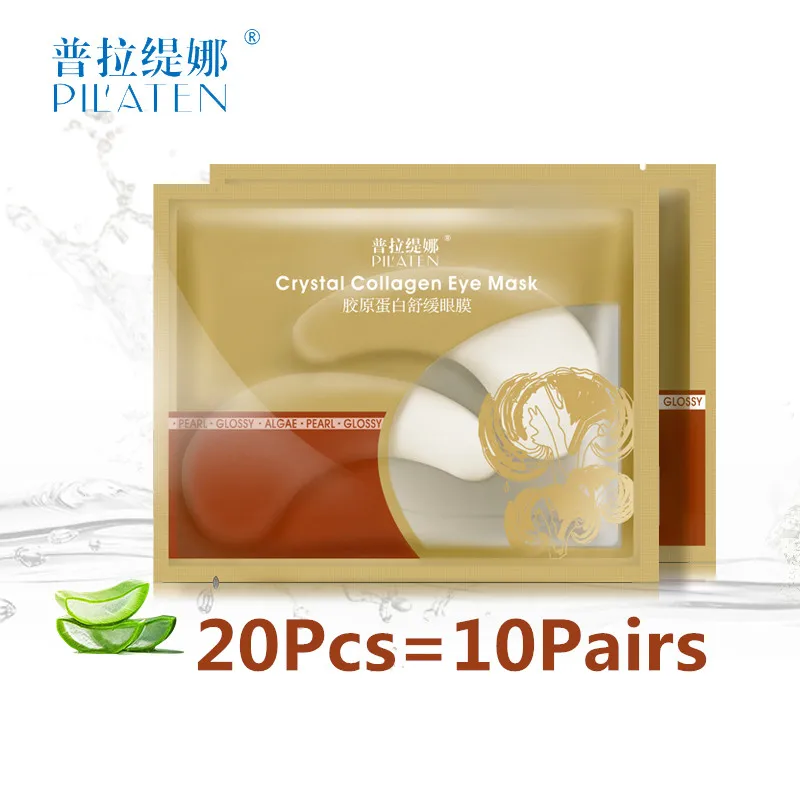 PILATEN 20Pcs=10Pairs Crystal Collagen Eye Mask for Eyes Face Skin Care Anti Wrinkle Cosmetics Moisture Dark Circle Eye Mask
PILATEN 20Pcs=10Pairs Crystal Collagen Eye Mask for Eyes Face Skin Care Anti Wrinkle Cosmetics Moisture Dark Circle Eye Mask
