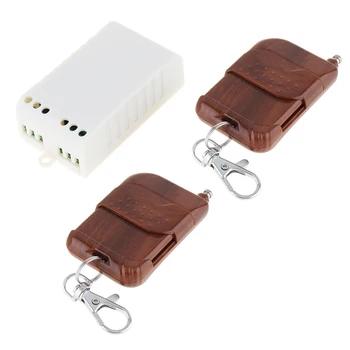 AC220V RF Wireless Mini Switch Relay Receiver Remote Controller with 2 Remote Controls for Light Switch
AC220V RF Wireless Mini Switch Relay Receiver Remote Controller with 2 Remote Controls for Light Switch