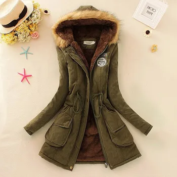 2019 Women Winter Thicken Warm Coat Female Autumn Hooded Cotton Fur Plus Size Basic Jacket Outerwear Slim Long Ladies Chaqueta
2019 Women Winter Thicken Warm Coat Female Autumn Hooded Cotton Fur Plus Size Basic Jacket Outerwear Slim Long Ladies Chaqueta