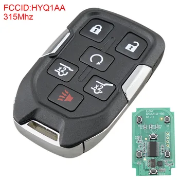 315Mhz 6 Buttons Smart Remote Car Key with ID46 Chip HYQ1AA Fit for 2015-2018 Chevrolet / Suburban / Tahoe
315Mhz 6 Buttons Smart Remote Car Key with ID46 Chip HYQ1AA Fit for 2015-2018 Chevrolet / Suburban / Tahoe