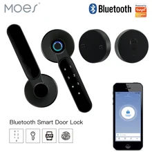 Bluetooth Tuya Smart Door Lock Multiple Unlocking Fingerprint Lock, Security Intelligent Smart Life APP Password RFID Door Lock
Bluetooth Tuya Smart Door Lock Multiple Unlocking Fingerprint Lock, Security Intelligent Smart Life APP Password RFID Door Lock