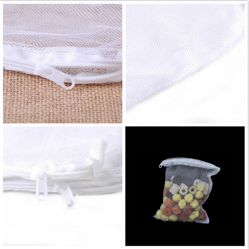 5PCS filter net bag aquarium fish tank pond net bag zipper net biological ball activated carbon isolation storage bag 20x15cm
5PCS filter net bag aquarium fish tank pond net bag zipper net biological ball activated carbon isolation storage bag 20x15cm