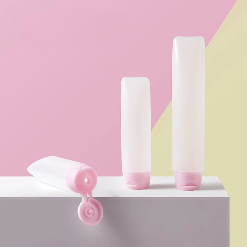 Fashion Travel Empty Bottle Frosted Soft Refillable Plastic Lotion Tubes Squeeze Cosmetic Facial Cream Flip Cover Hose Whosale
Fashion Travel Empty Bottle Frosted Soft Refillable Plastic Lotion Tubes Squeeze Cosmetic Facial Cream Flip Cover Hose Whosale