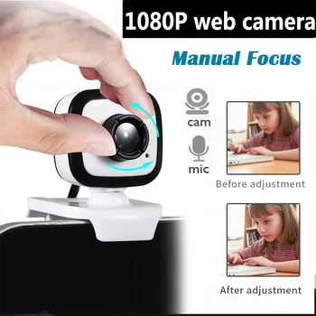 USB HD Webcam 1080P HD Web Camera With Built-in HD Microphone 1920 X 1080p USB Plug Focus Play Web Cam Widescreen Video Dropship
USB HD Webcam 1080P HD Web Camera With Built-in HD Microphone 1920 X 1080p USB Plug Focus Play Web Cam Widescreen Video Dropship