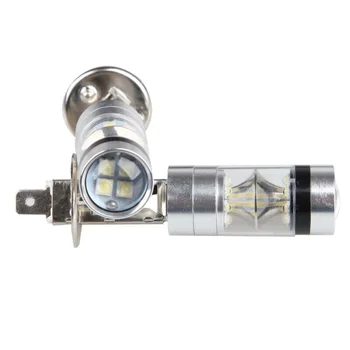 H1 100W LED White 12-24V 20 SMD Projector Headlight Fog Driving DRL Lights Bulb 6000K Truck Light System Car LED Lights
H1 100W LED White 12-24V 20 SMD Projector Headlight Fog Driving DRL Lights Bulb 6000K Truck Light System Car LED Lights
