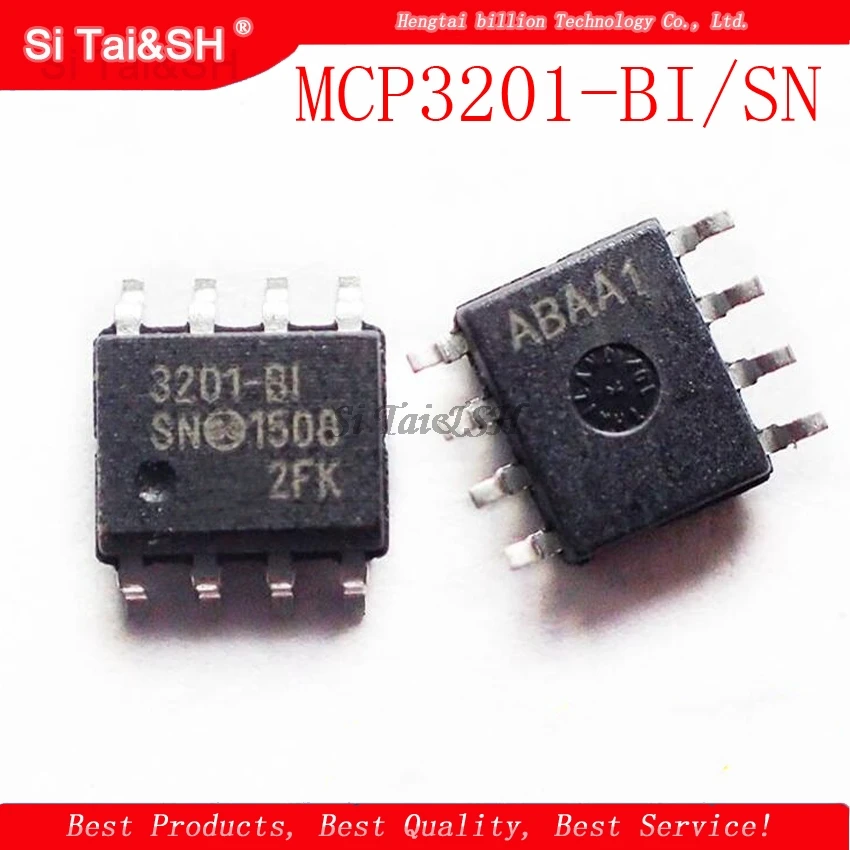 

1pcs/lot MCP3201 MCP3201-BI/SN 3201-BI SOP8