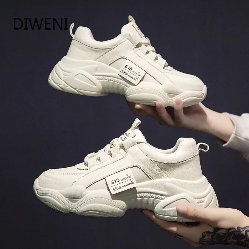 DIWEINI 2020 Sneakers Women Fashion Vulcanized Shoes Woman Designer Platform Chunky Sneakers Ladies Trainers Female Dad Shoes 
DIWEINI 2020 Sneakers Women Fashion Vulcanized Shoes Woman Designer Platform Chunky Sneakers Ladies Trainers Female Dad Shoes