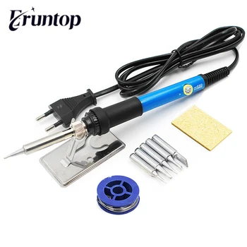 1Set 5 in 1 Blue 60W Adjustable Temperature Electric Soldering Iron DIY Fix Tool Kit
1Set 5 in 1 Blue 60W Adjustable Temperature Electric Soldering Iron DIY Fix Tool Kit