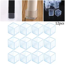 12pcs-transparent Table And Chair Foot Cover Silicone Stool Non-slip Chair Foot Cover Wear-resistant Table And Chair Foot Mat
12pcs-transparent Table And Chair Foot Cover Silicone Stool Non-slip Chair Foot Cover Wear-resistant Table And Chair Foot Mat